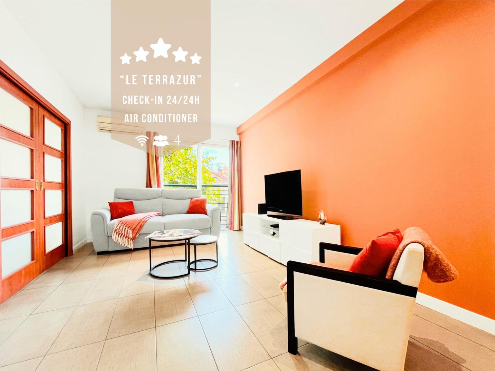 Le Terrazur - Logement 4 Personnes Cannes Eksteriør billede